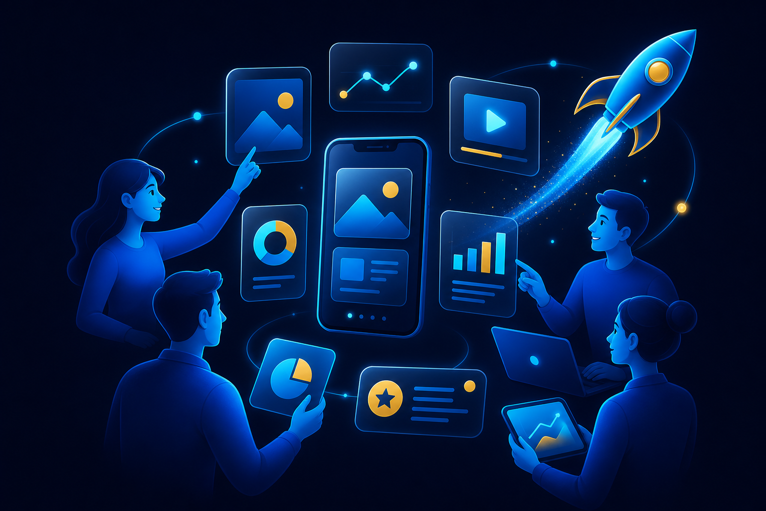 AI-powered marketing collaboration with Adzyn