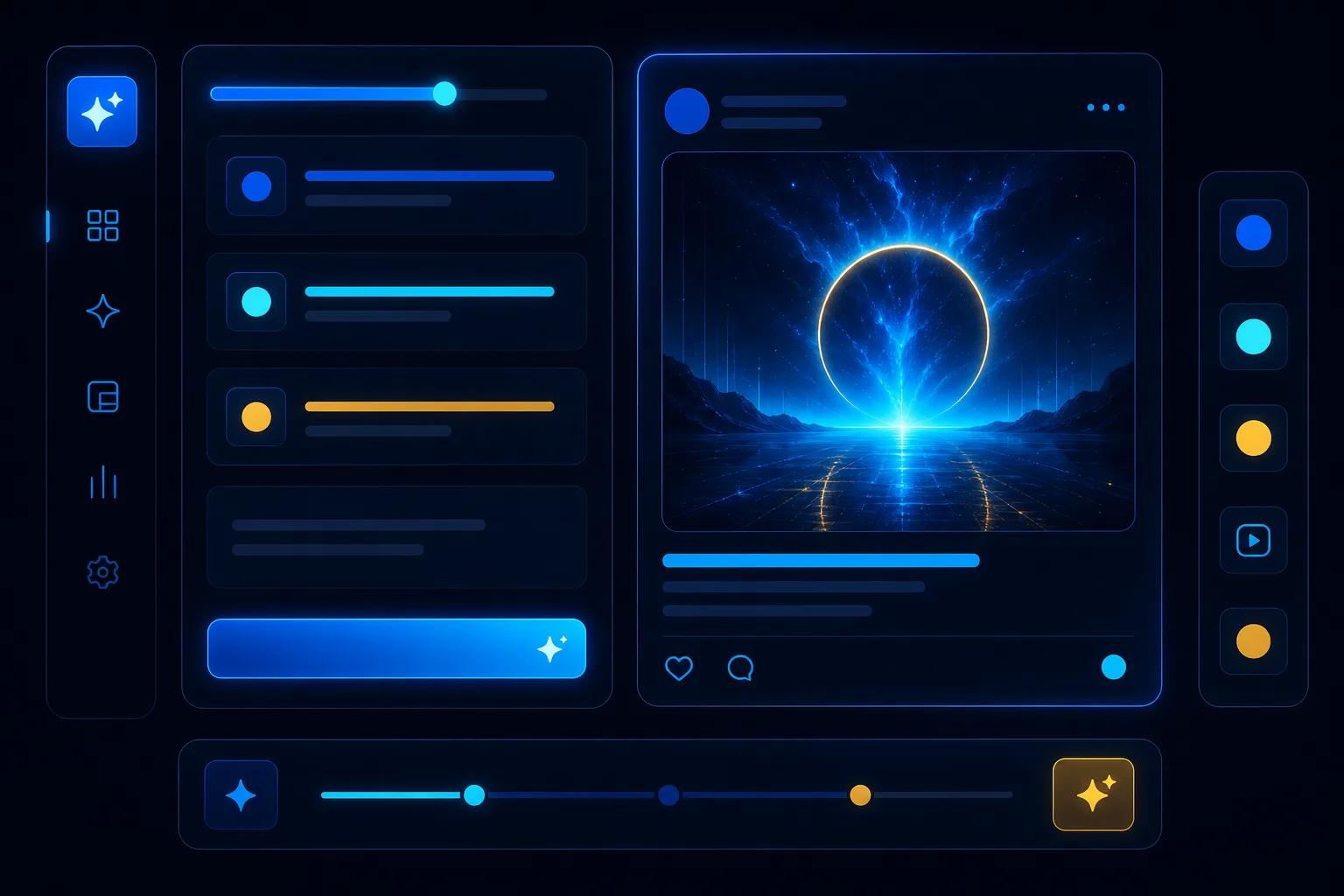 Creating AI content, images and video in Adzyn